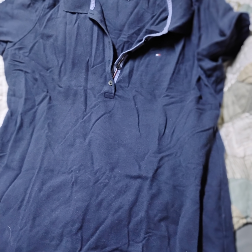 Tommy Hilfiger Navy Blue Short Sleeve Polo